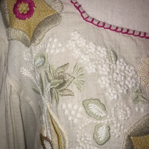 Free people embroidered top - Picture 2 of 4